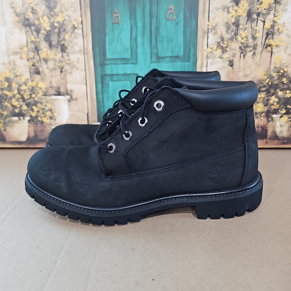 black timberland boots size U.S 8.5